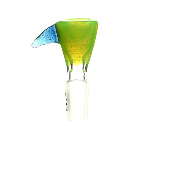 Side view of Mathematix thick funnel with hook 14 mm bowl
