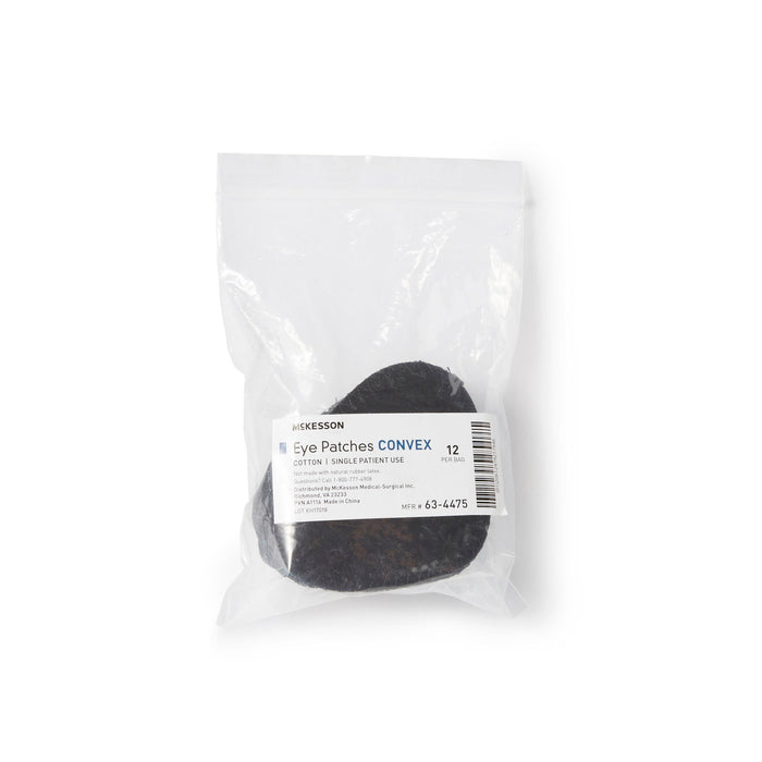 McKesson Eye Patches Convex Cotton, Box of 12