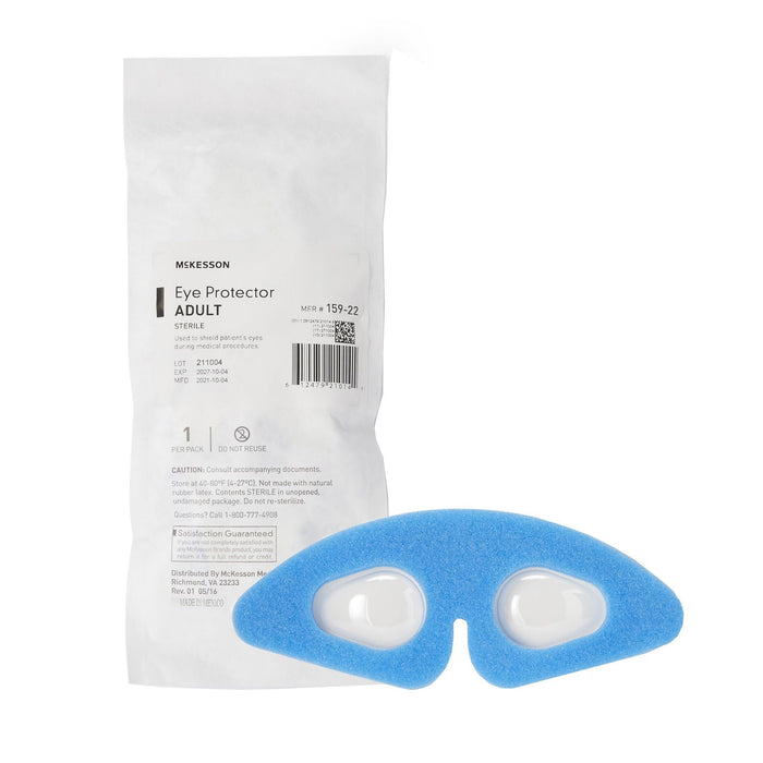 McKesson Eye Protector Adult, Sterile, 8.125" x 2.9"