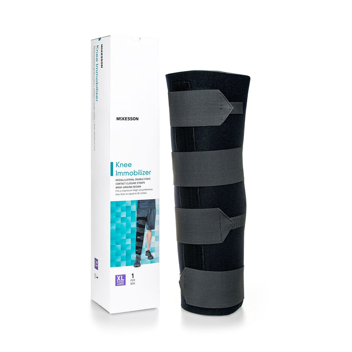 McKesson Knee Immobilizer, 18" Length, X-Large - 155-79-96018-Single - LL Medico