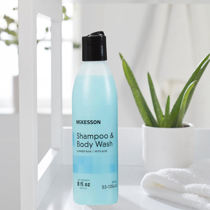 McKesson Shampoo & Body Wash, Summer Rain Scent with Aloe