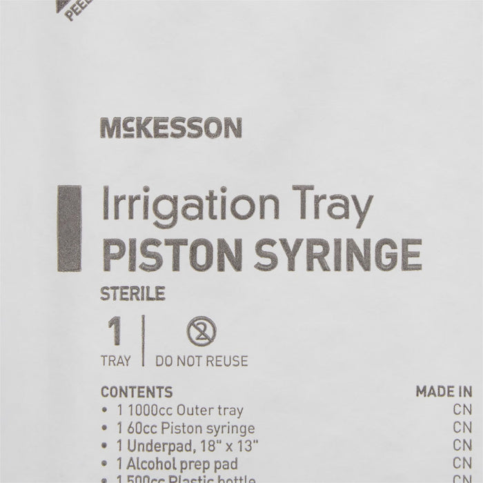 McKesson Sterile Irrigation Tray - 100122-Single - LL Medico