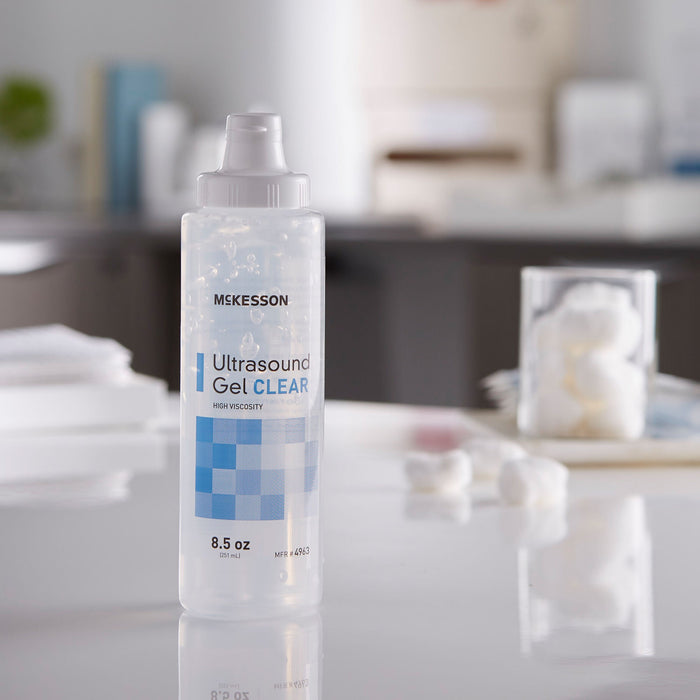 McKesson Ultrasound Gel, High Viscosity, 8.5 oz - MCK4963-Single - LL Medico