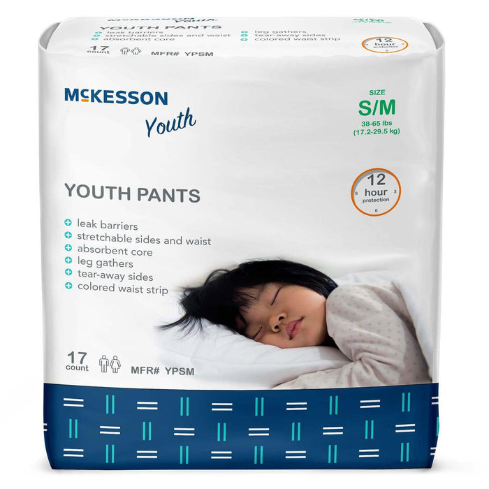 McKesson Unisex Youth Absorbent Underwear - YPSM-Pack - LL Medico