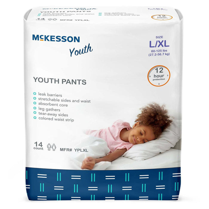 McKesson Unisex Youth Absorbent Underwear - YPSM-Pack - LL Medico