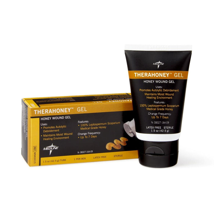 Medline TheraHoney Honey Wound Gel, 1.5 oz Tube - MNK0015-Single - LL Medico