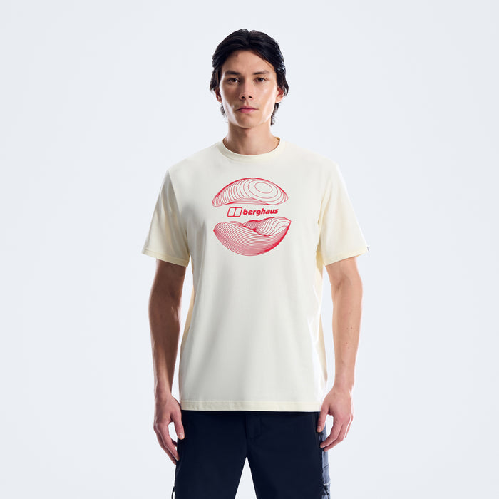 Men's Curvature Essential Tee - Grey