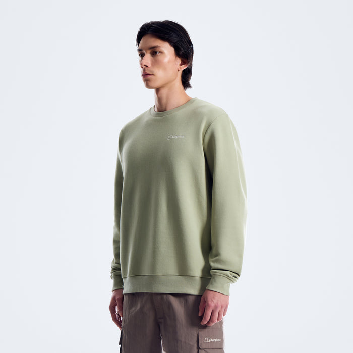 Men's Logo Crew Sweater - Green