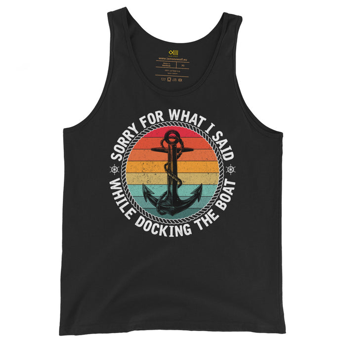Men's Tank top Boat parking - IamSEAWOLF shop