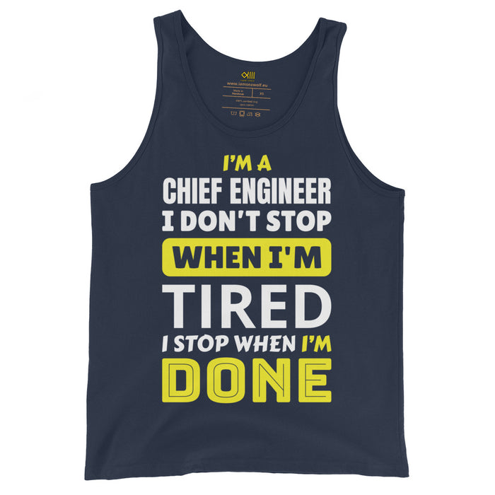 Men's Tank Top for Chief Engineer - IamSEAWOLF shop