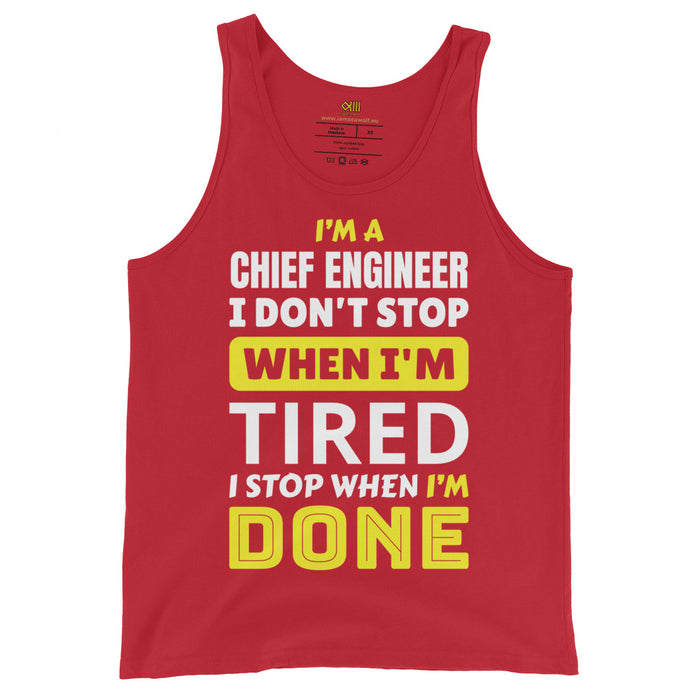 Men's Tank Top for Chief Engineer - IamSEAWOLF shop