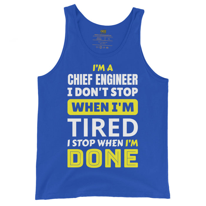 Men's Tank Top for Chief Engineer - IamSEAWOLF shop