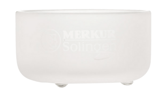 Merkur Frosted Glass Shaving Soap Bowl