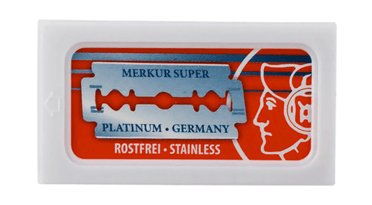 Merkur Super Platinum Double Edge Razor Blades (10 Blades)
