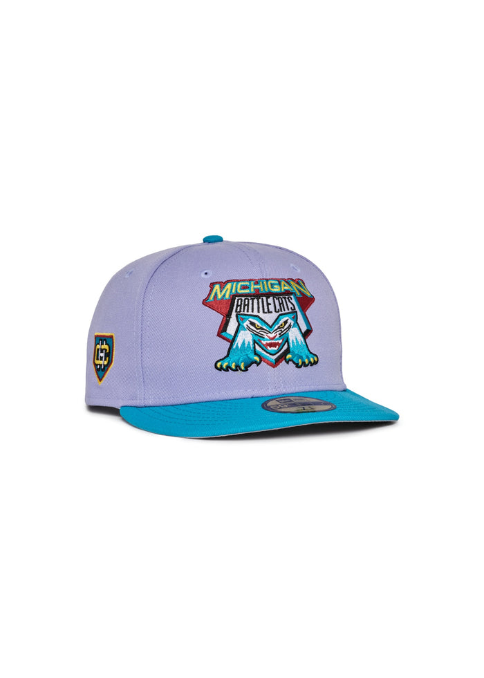 Michigan Battle Cats Lavender & Teal