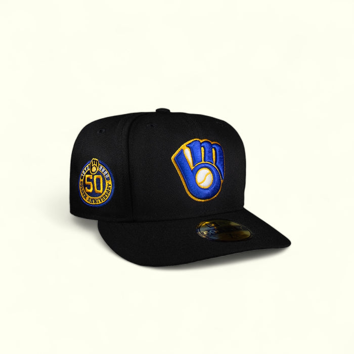 Milwaukee Brewers All Black 50Th Anniversary