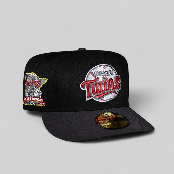 Minnesota Twins Black and Grey 40Th Anniversary