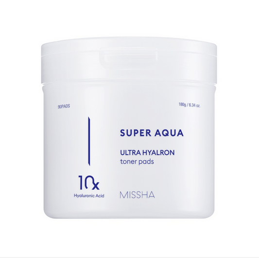 [Missha] Super Aqua Ultra Hyalron Toner Pads