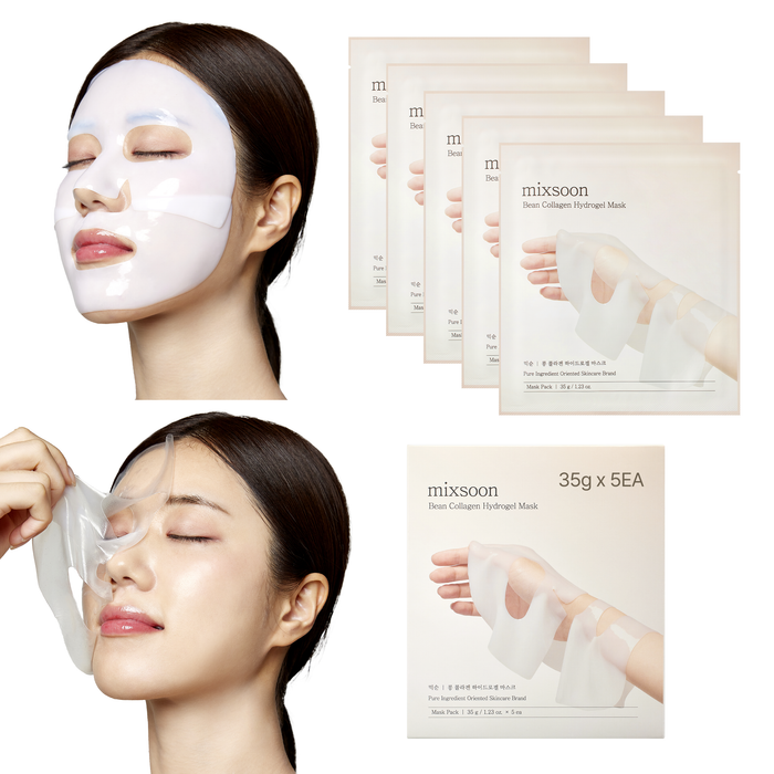 mixsoon Bean Collagen Hydrogel Mask Pack (1PACK 5EA)
