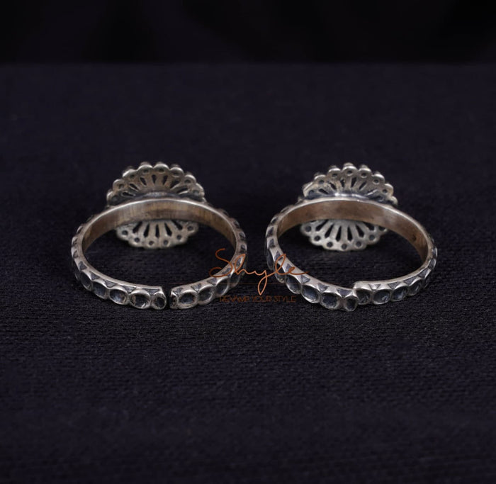 Moh Intricate Chakra Toe Ring