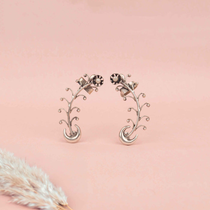 Moh Statement Petal Sequence Earcuff