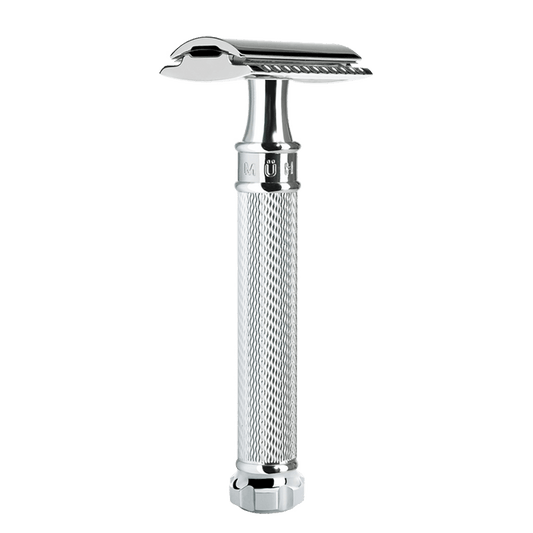 MUHLE R89 Traditional Chrome Twist Safety Razor (Closed Comb)