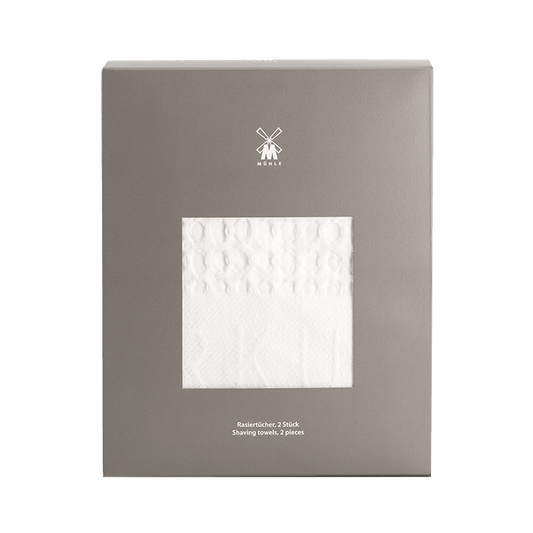 MUHLE T1 Waffle Pique Shaving Towels 60 X 45 Cm 2 Pieces