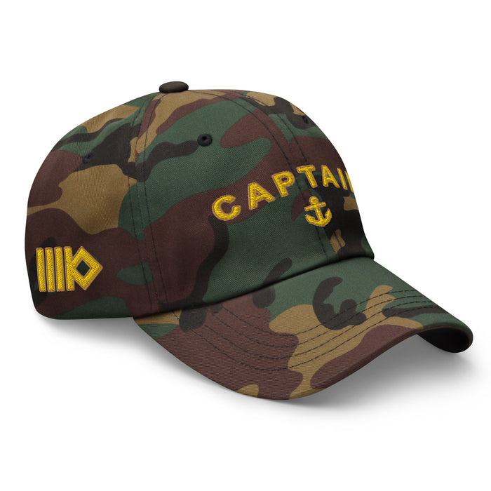 Must have hat with embroidery, Captain - IamSEAWOLF shop