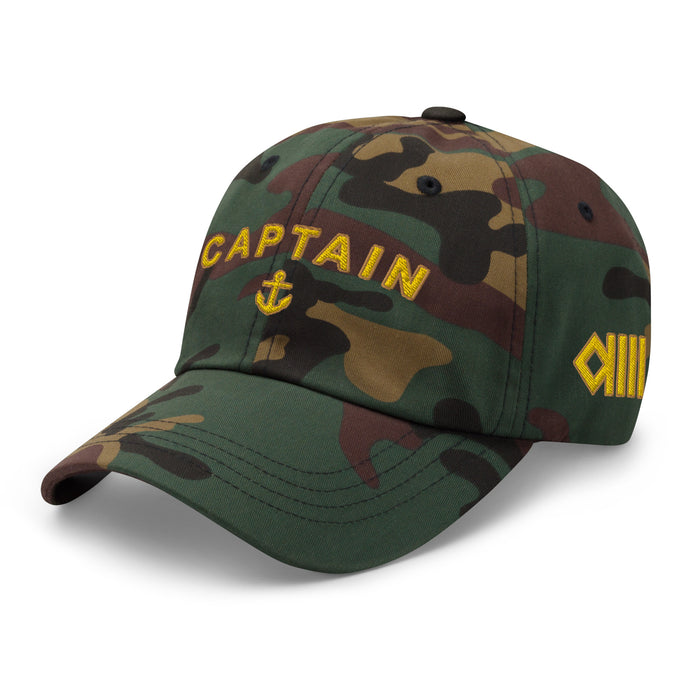 Must have hat with embroidery, Captain - IamSEAWOLF shop