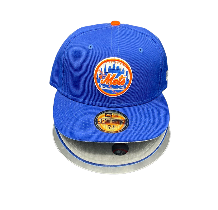 N Y. METS ROYAL CIRCLE LOGO GREY UV