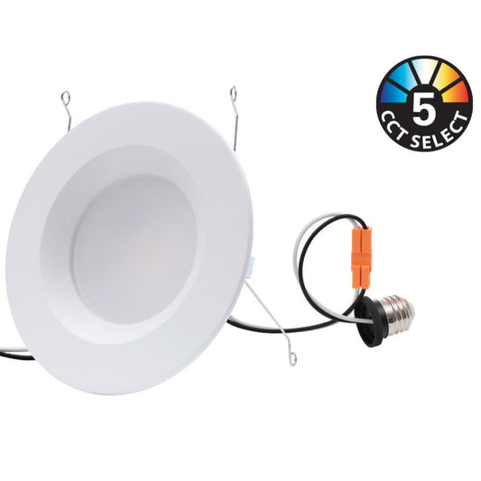 LED Recessed Downlight NaturaLED LED6RL14-110LCCT5 6 inch LED Downlight Retrofit NaturaLED
