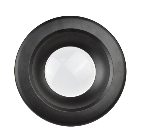 Recessed Trim NaturaLED P10173 RT-6RL15-BK 6 inch Black Trim For 6 inch Downlight NaturaLED