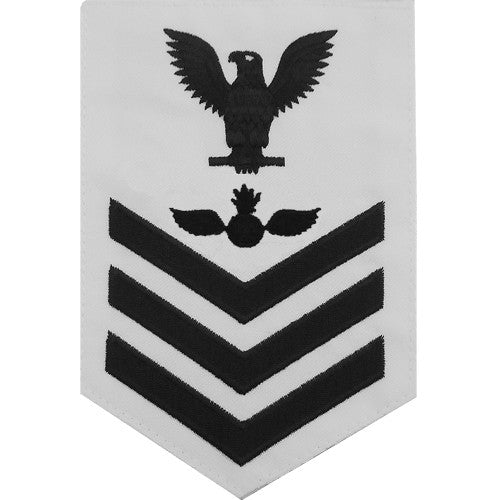 Navy E-4/5/6 Aviation Ordnanceman Rating Badges Badges 81303