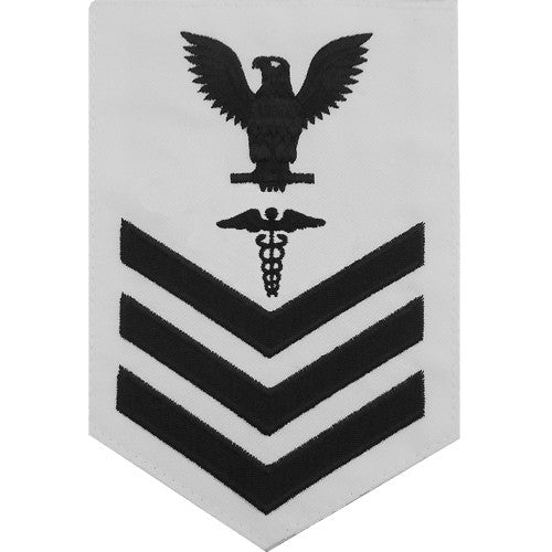 Navy E-4/5/6 Hospital Corpsman Rating Badges Badges 81311