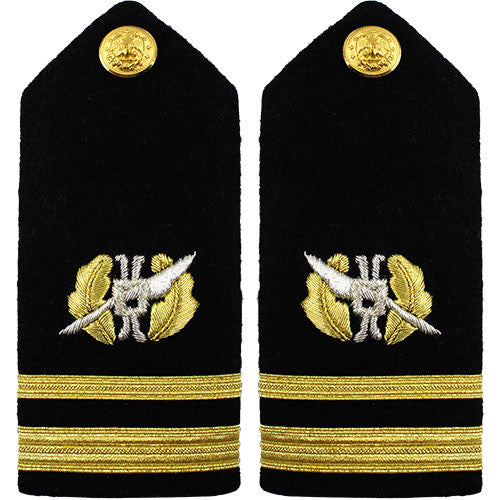 Navy Male Hard Shoulder Board - Limited Duty Officer Rank 80759