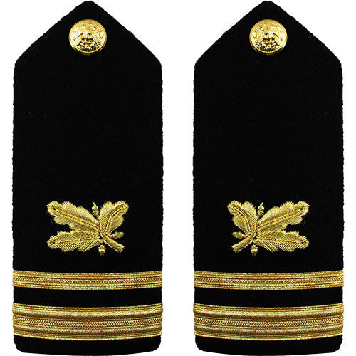 Navy Male Hard Shoulder Board - Supply Corps Rank 80705