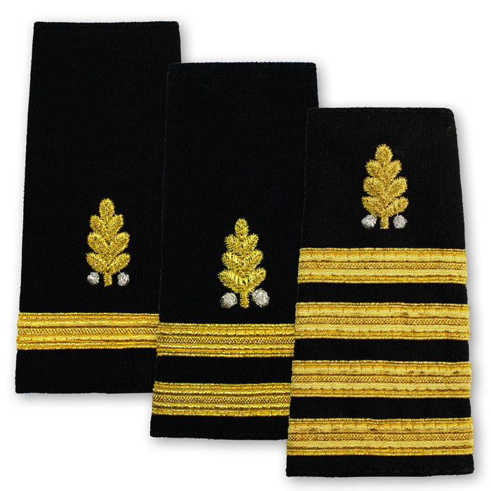 Navy Soft Shoulder Marks - Dental Corps Rank