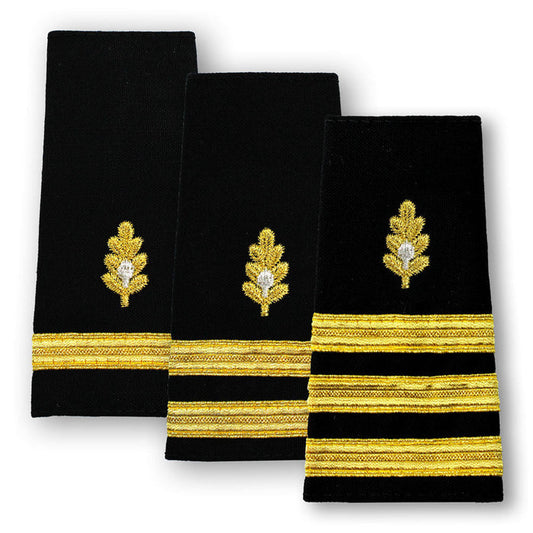 Navy Soft Shoulder Marks - Medical Corps Rank