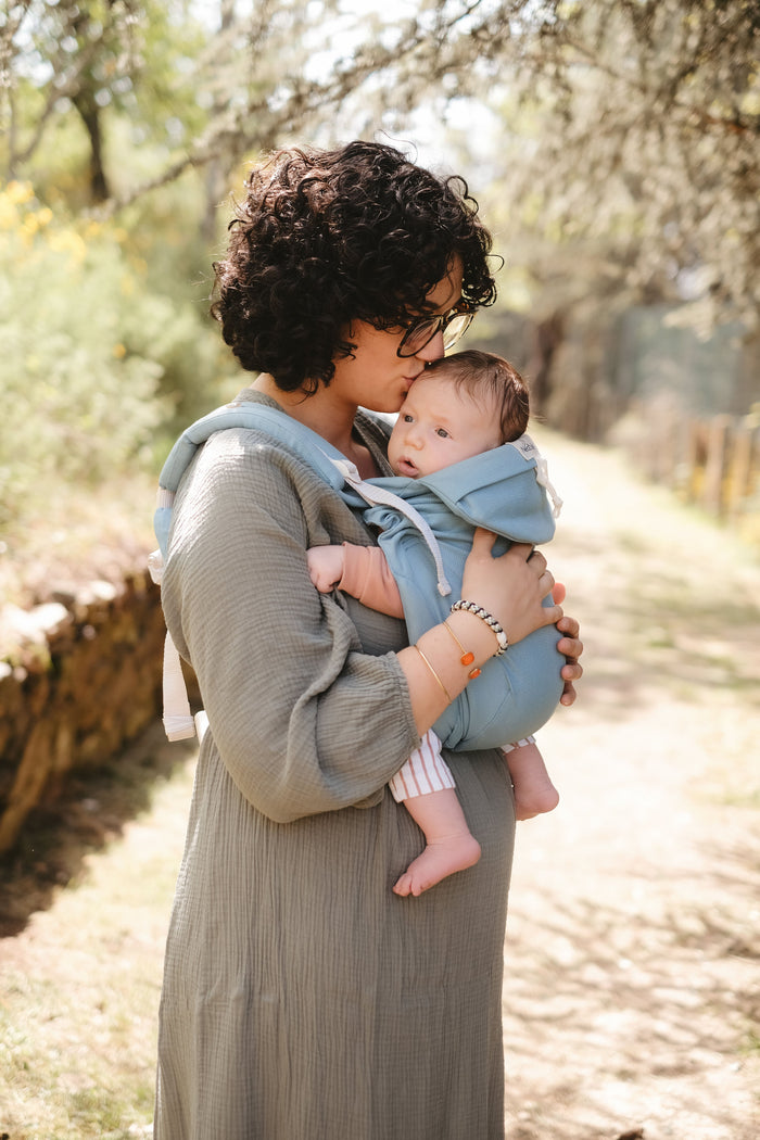 Néo, Porte bébé physiologique, Azur