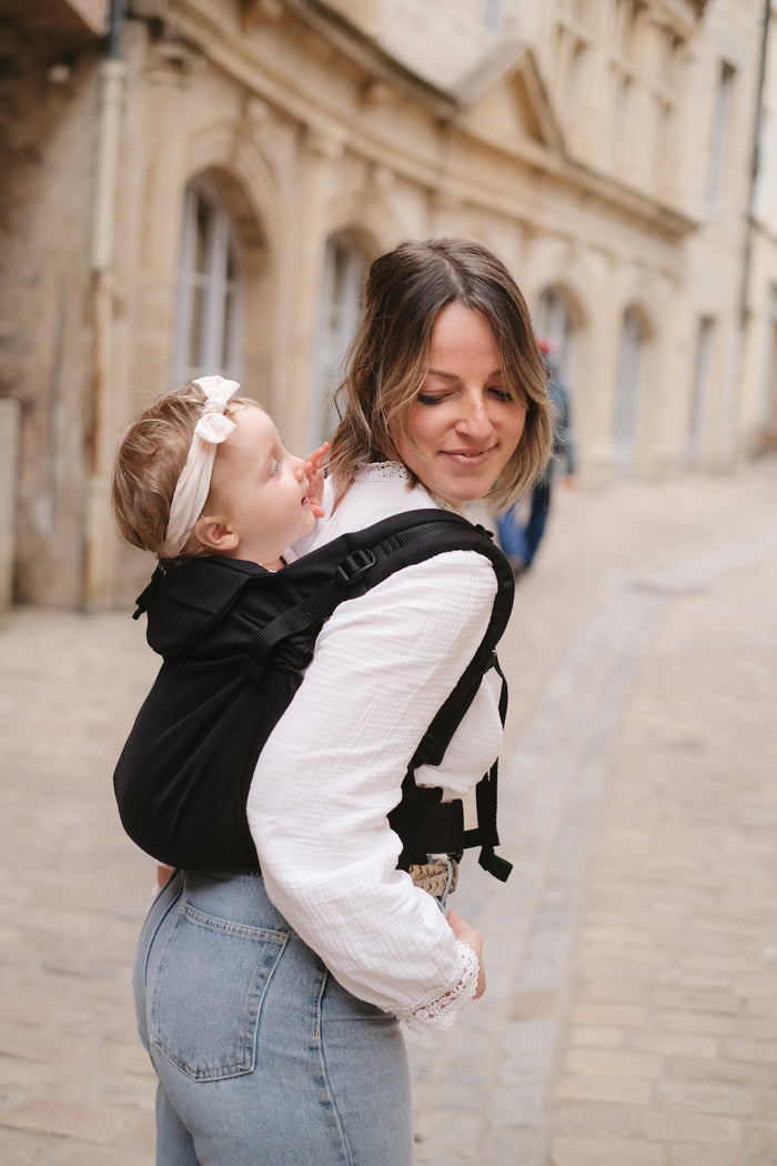 Néo, Porte bébé physiologique, Noir