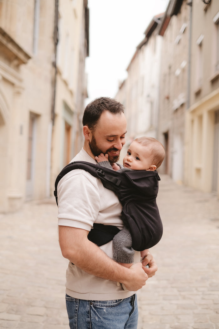 Néo, Porte bébé physiologique, Noir