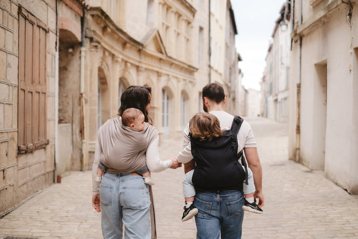 Néo, Porte bébé physiologique, Noir