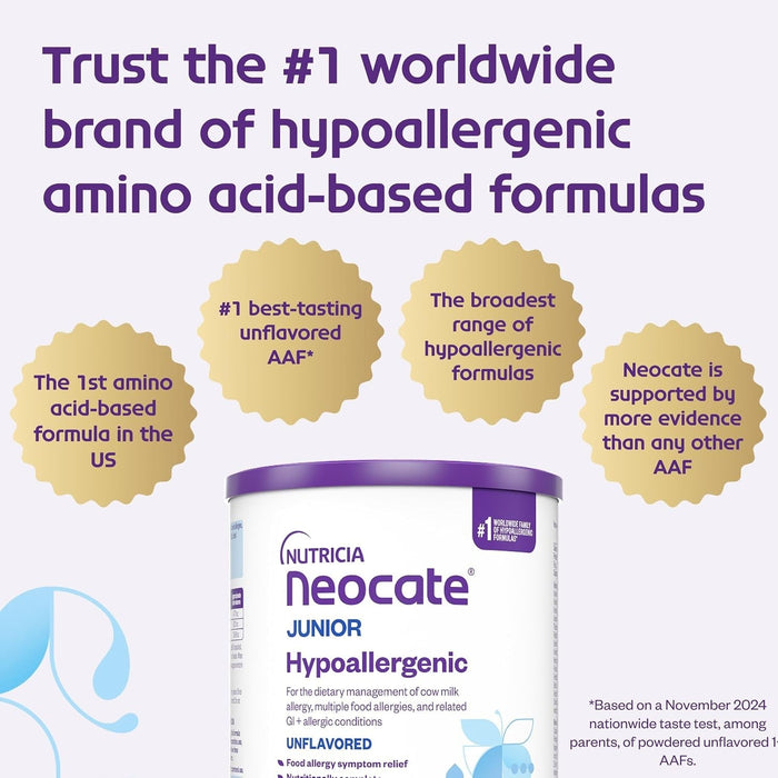 Neocate Junior Amino Acid-Based Formula, Unflavored, 14.1 oz - 127048-Single - LL Medico