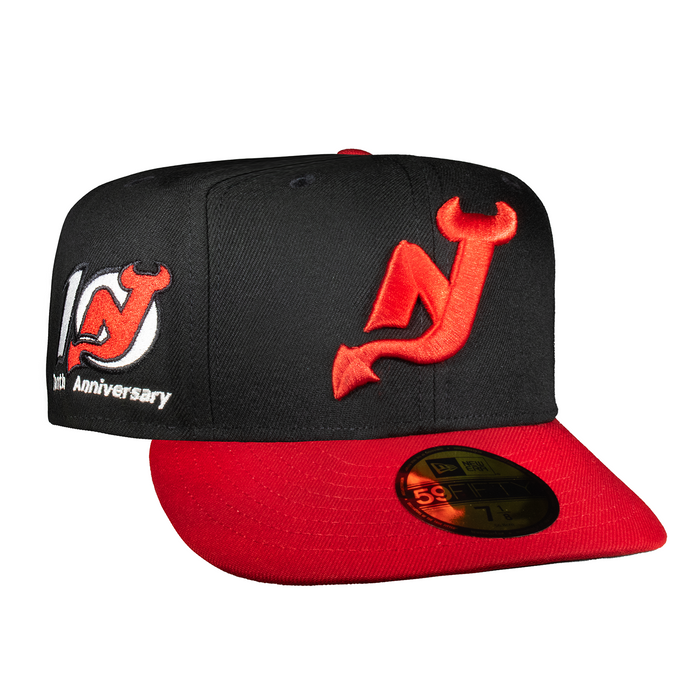 New Jersey Devils Black and Red 10Th Anniversary