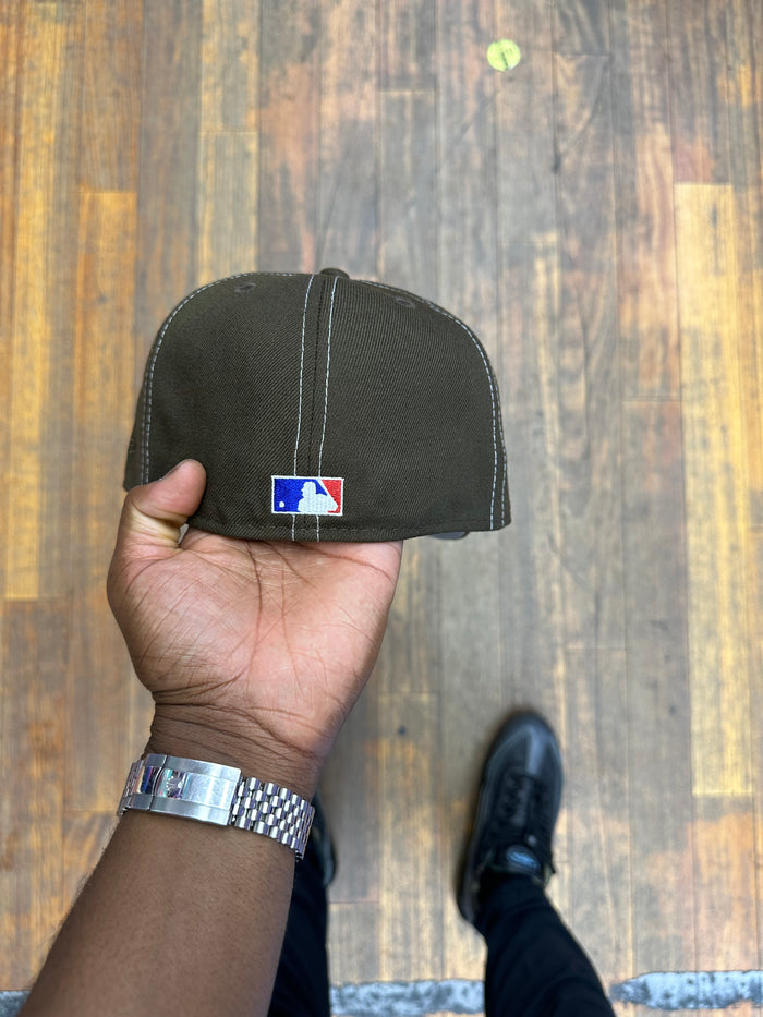 New York Highlanders Brown Contrast Stitching 50Th Anniversary