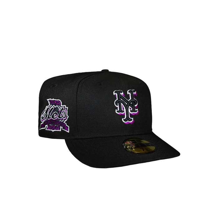 New York Mets All Black City Connect " Purple Outline" 40Th