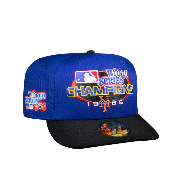 New York Mets World Champions 1986 Royal and Black