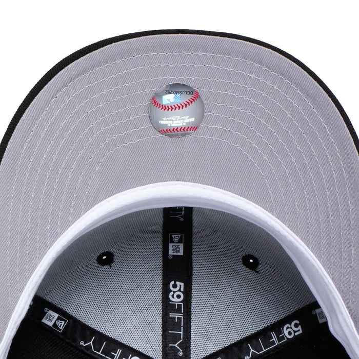 New York Yankees All Black Silver Heart 1943 World Series