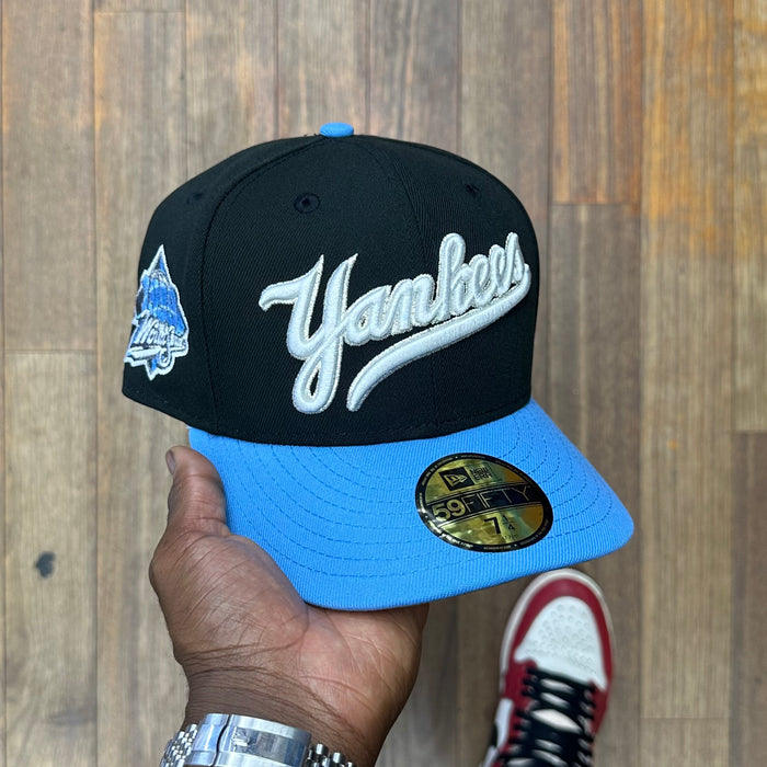 New York Yankees Black and Powder Blue 1999 World Series