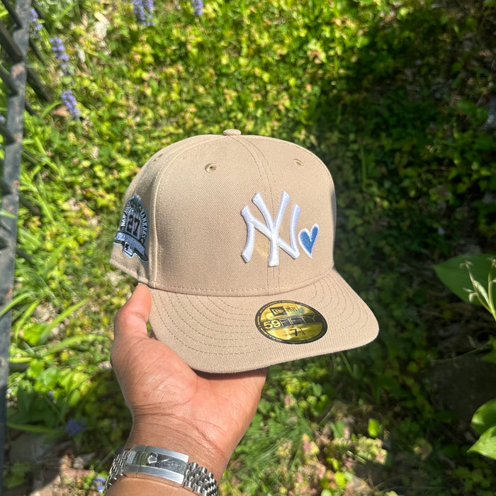 New York Yankees Camel Sky Blue Heart 27X World